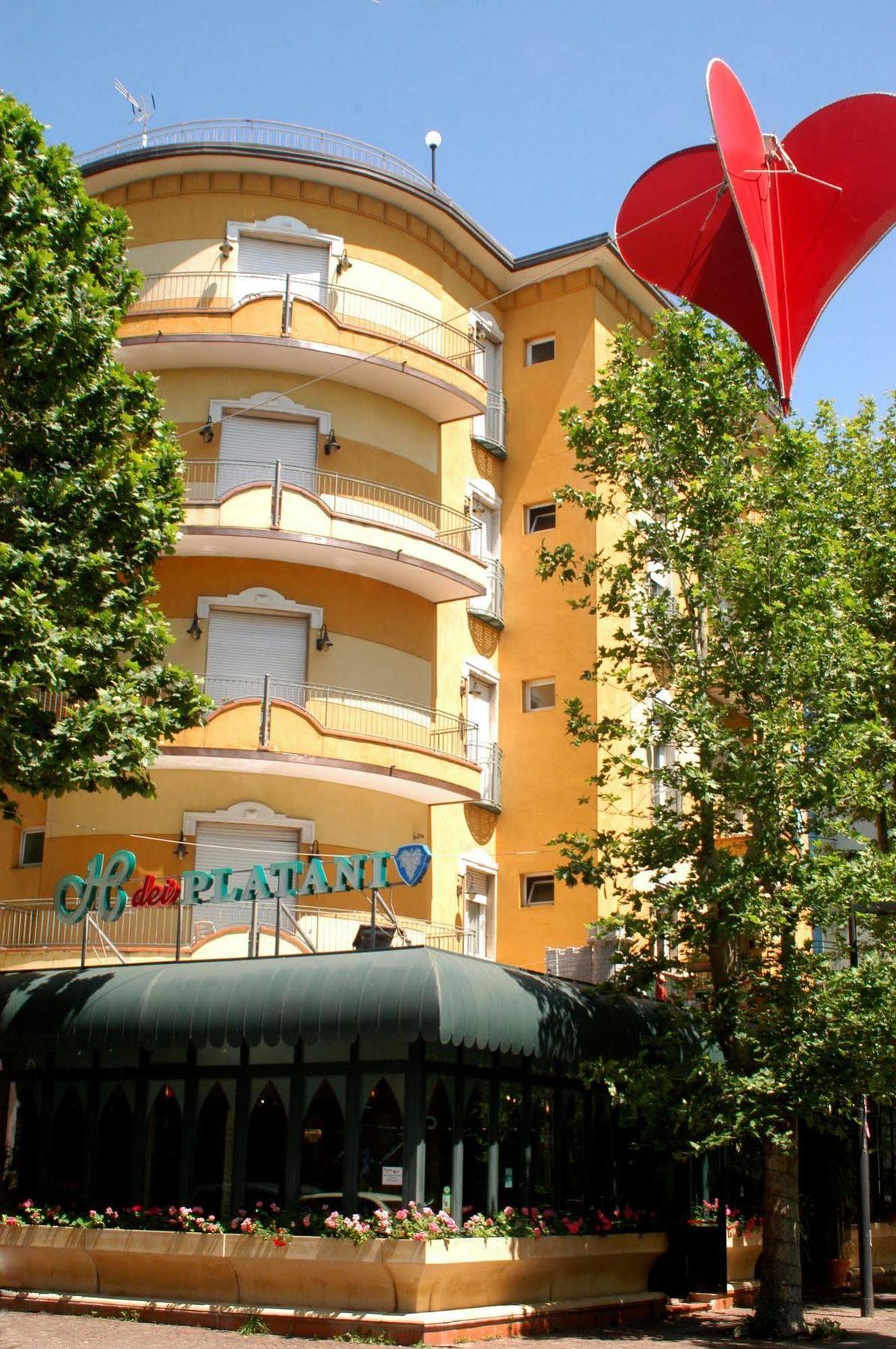 Hotel Dei Platani Rimini Exterior photo